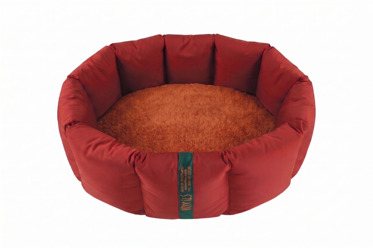 (Full Nest Dark Red with Burnt Orange)