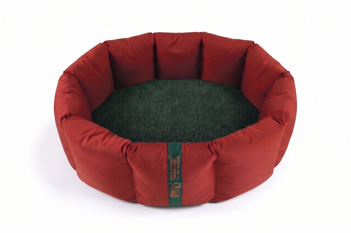 (Full Nest Dark Red with British Racing Green)