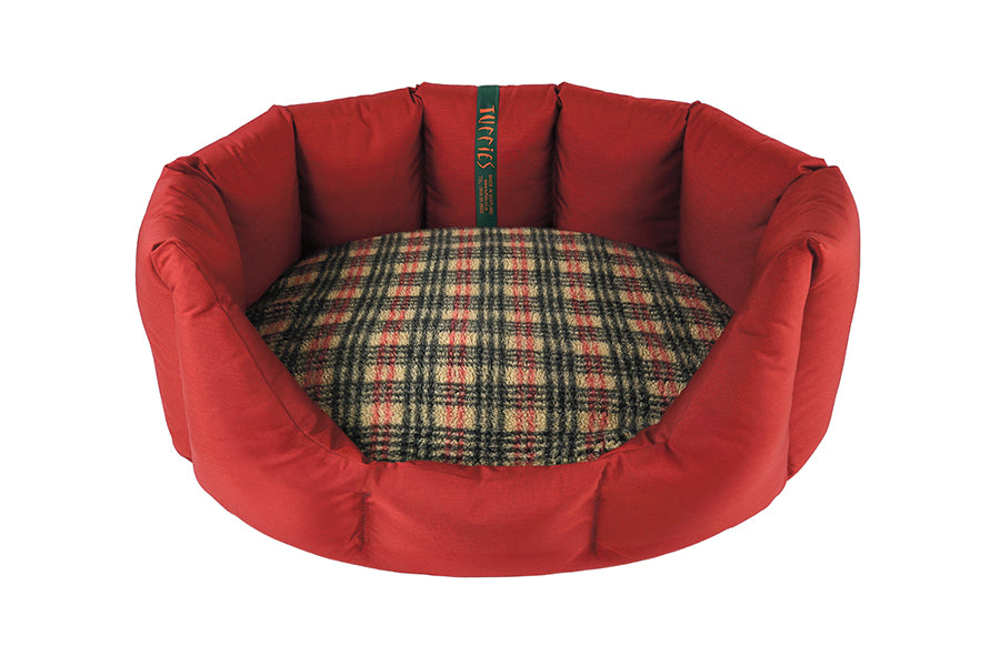 (Easy Access Dark Red with Tweed)