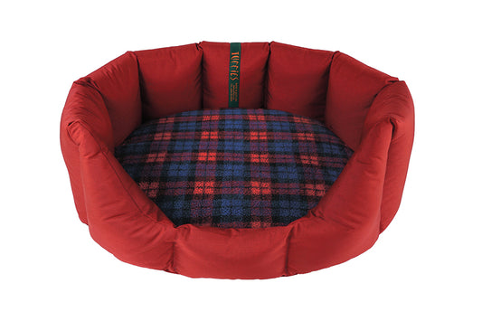 (Easy Access Dark Red with Red Tartan)