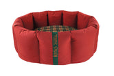 (Full Nest Dark Red with Tweed)