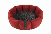 (Full Nest Dark Red with Zebra)