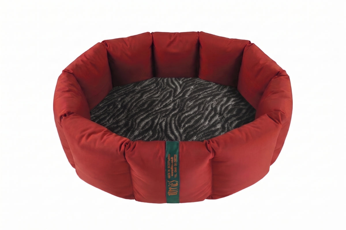 (Full Nest Dark Red with Zebra)