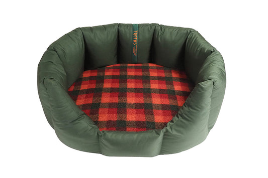 (Easy Access Dark Olive with Autumn Check)