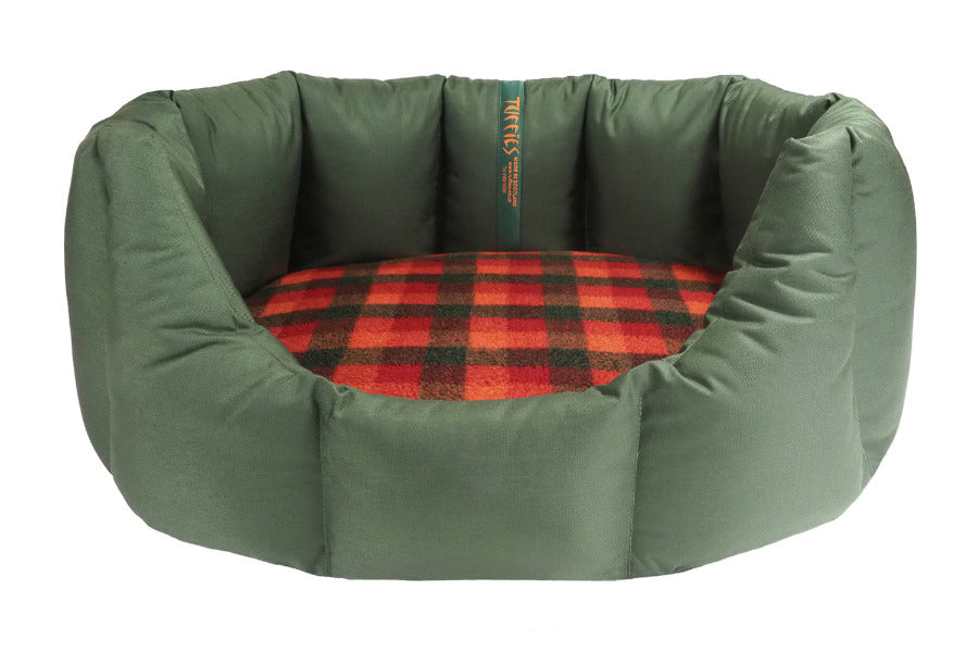 (Easy Access Dark Olive with Autumn Check)