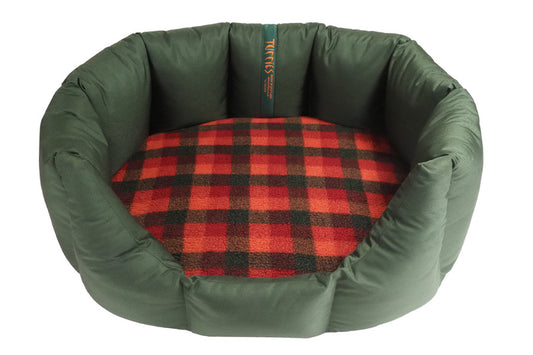 (Easy Access Dark Olive with Autumn Check)