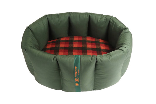 (Full Nest dark Olive with Autumn Check)