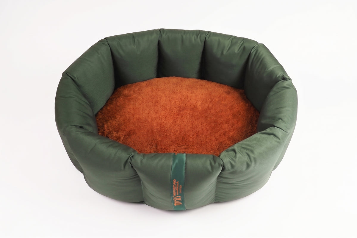 (Full Nest Dark Olive with Burnt Orange)