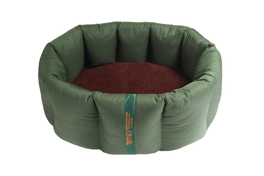 (Full Nest Dark Olive with Burgundy)