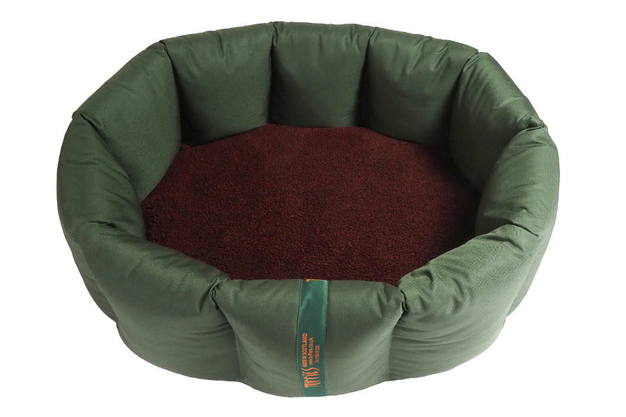 (Full Nest Dark Olive with Burgundy)