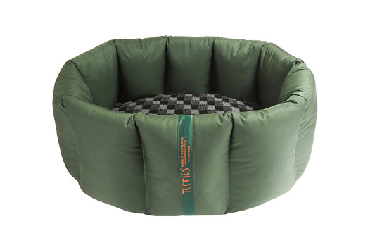 (Full Nest Dark Olive with Grey Check)