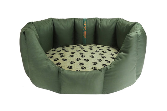 (Easy Access Dark Olive with Paw Print)