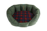 (Easy Access Dark Olive with Red Tartan)