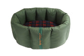 (Full Nest Dark Olive with Red Tartan)