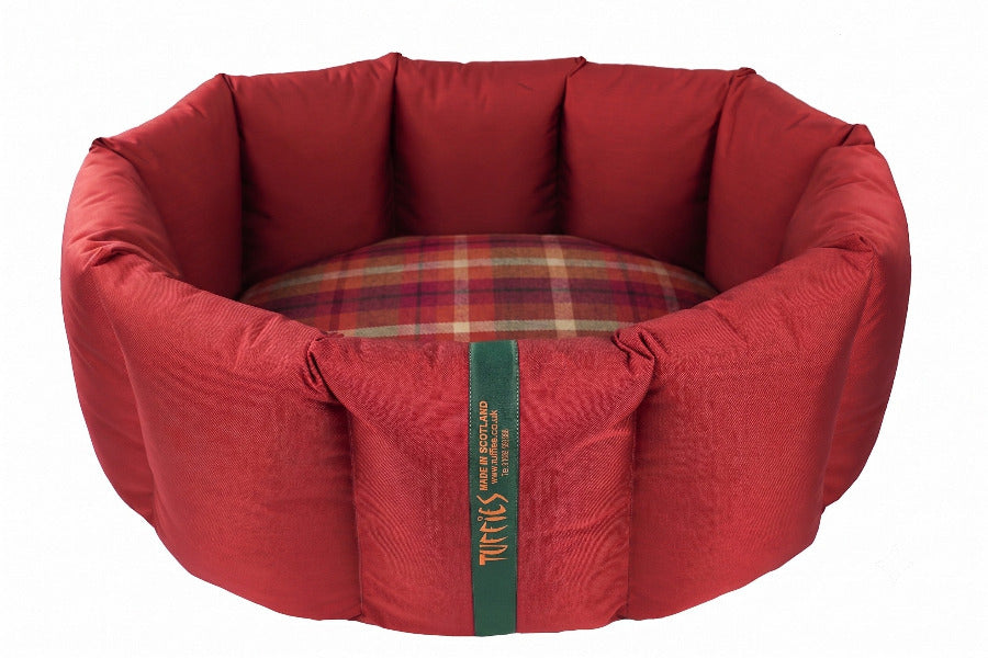 (Full Nest Dark Red with Rose)