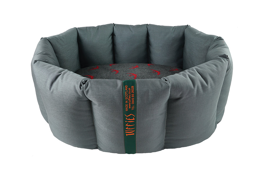 (Full Nest Grey with Red Swift)