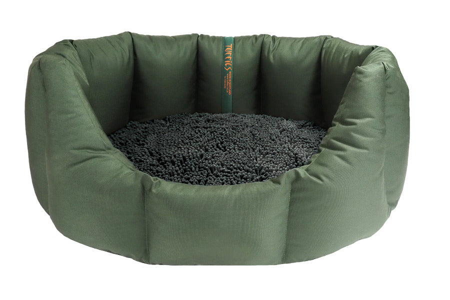 (Easy Access Dark Olive with Grey Dog Dryer)
