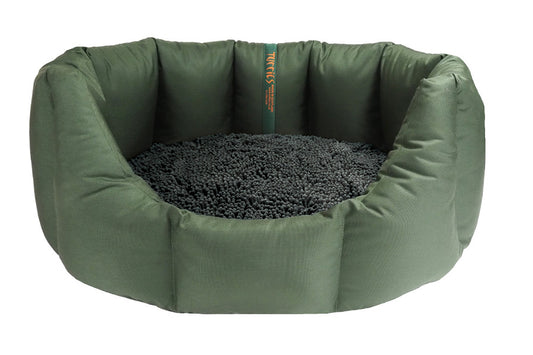 (Easy Access Dark Olive with Grey Dog Dryer)
