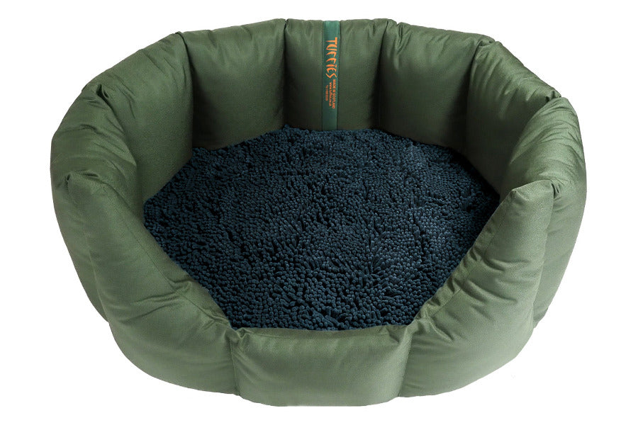 (Easy Access Dark Olive with Navy Dog Dryer)