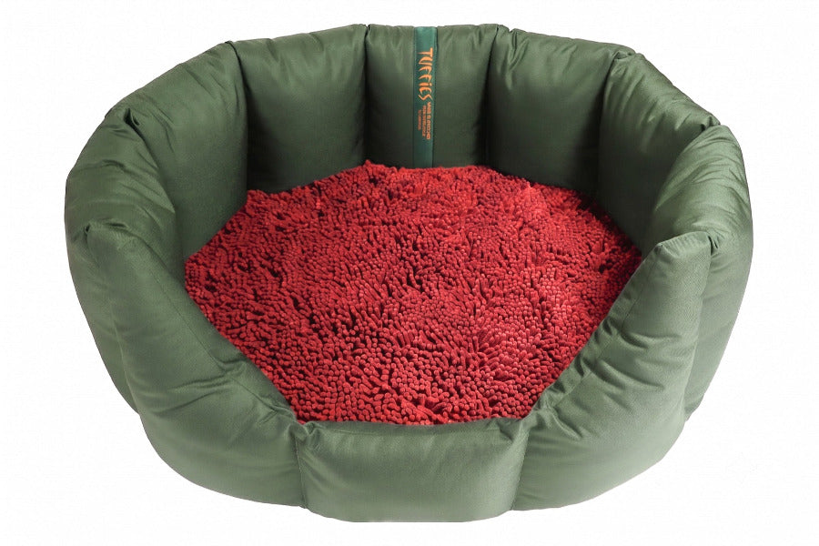 (Easy Access Dark Olive with Red Dog Dryer)