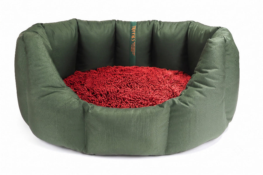 (Easy Access Dark Olive with Red Dog Dryer)
