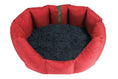 Load image into Gallery viewer, (Easy Access Dark Red with Navy Dog Dryer)
