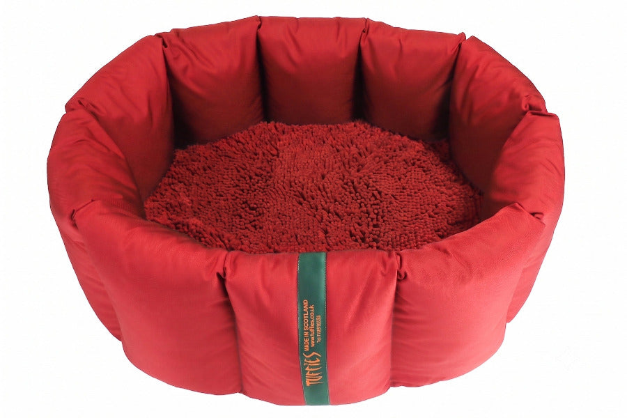 (Full Nest Dark Red with Red Dog Dryer)