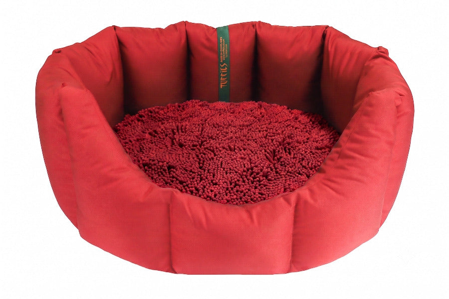 (Easy Access Dark Red with Red Dog Dryer)
