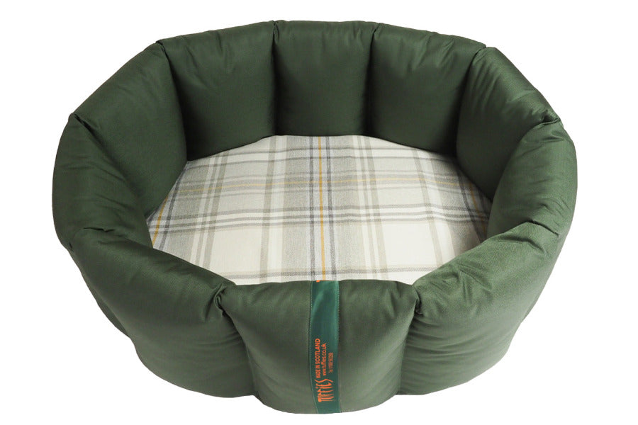 (Full Nest Dark Olive with Sprigs)
