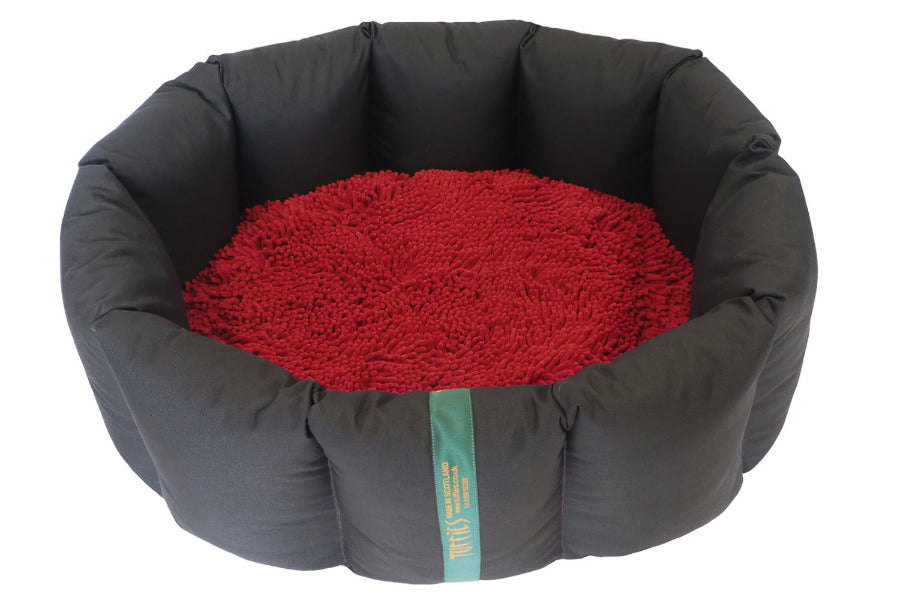(Full Nest Black with Red Dog Dryer)