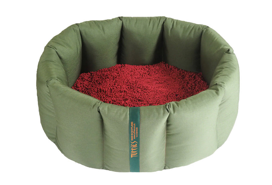 (Full Nest Olive with Red Dog Dryer)