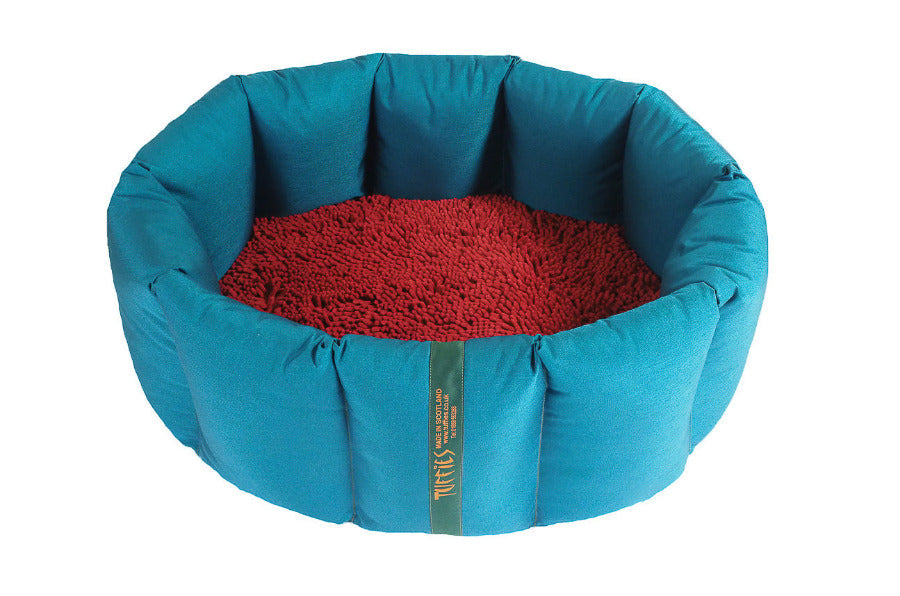 (Full Nest Teal with Red Dog Dryer)