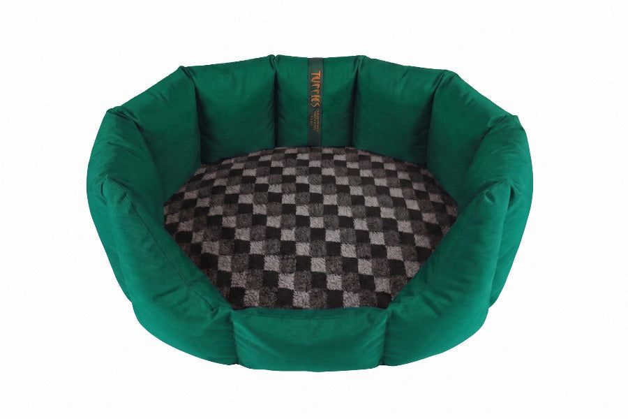 (Easy Access Emerald Green with Grey Check)