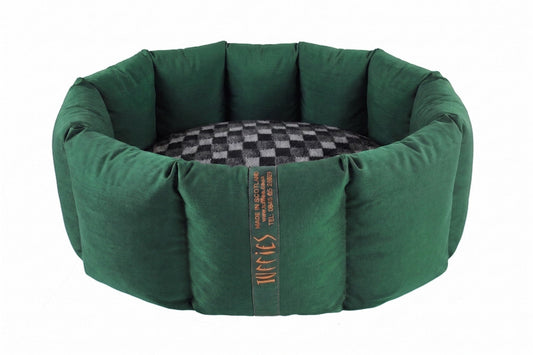 (Full Nest Emerald Green with Grey Check)