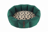 (Full Nest Emerald Green with Paw Print)