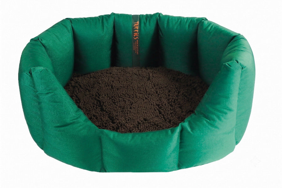 (Easy Access Emerald Green with Brown Dog Dryer)