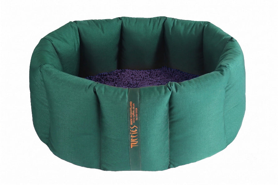 (Full Nest Emerald Green with Navy Dog Dryer)