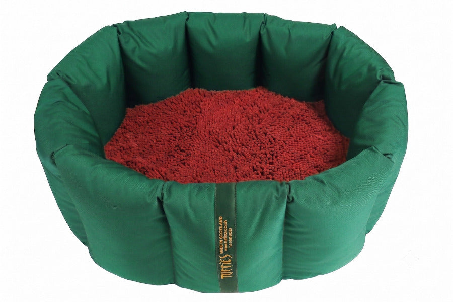 (Full Nest Emerald Green with Red Dog Dryer)