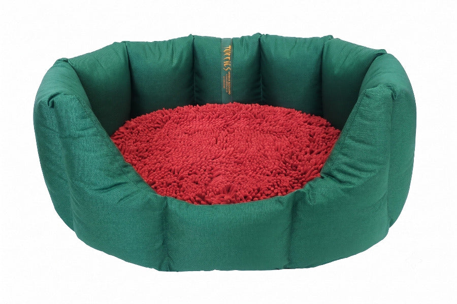 (Easy Access Emerald Green with Red Dog Dryer)