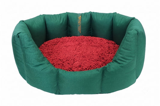 (Easy Access Emerald Green with Red Dog Dryer)