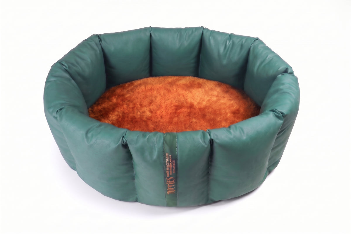 (Full Nest Green with Burnt Orange)