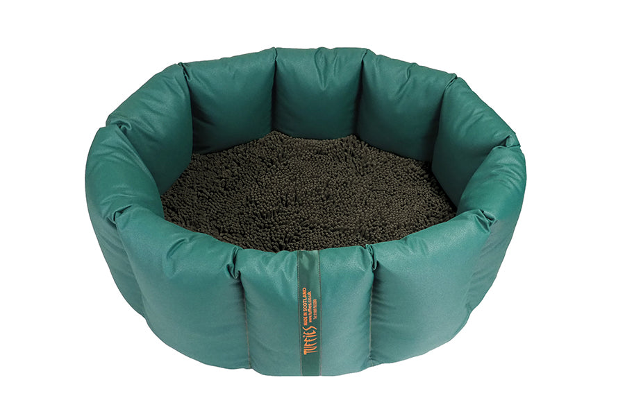 (Full Nest Green with Brown Dog Dryer)