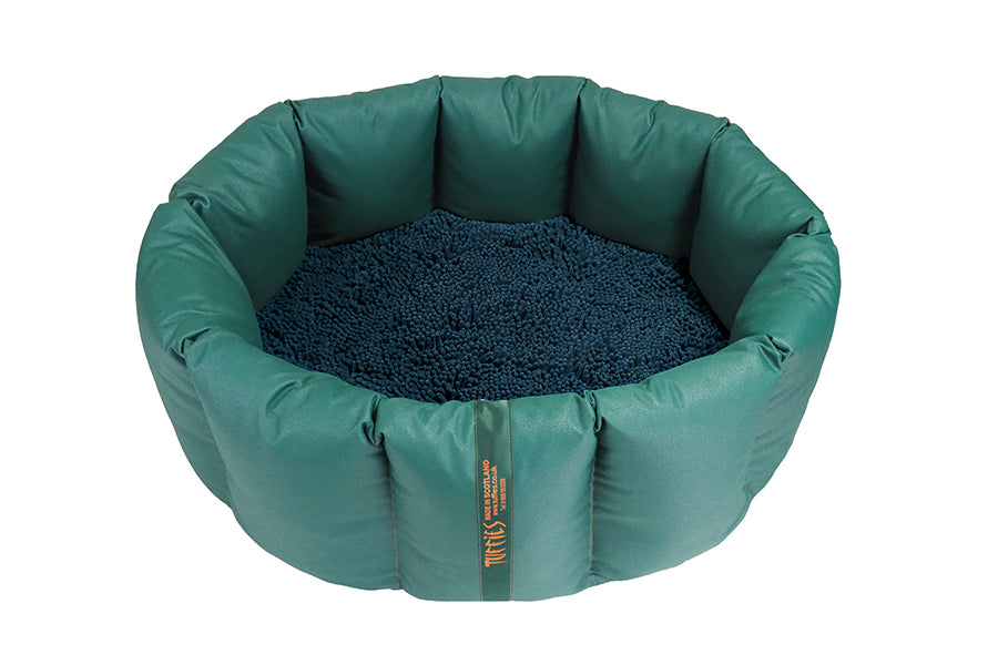 (Full Nest Green with Navy Dog Dryer)