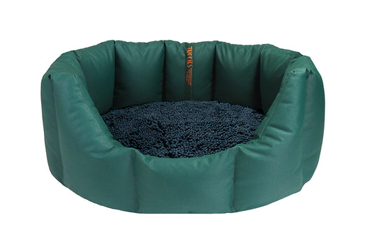 (Easy Access Green with Navy Dog Dryer)