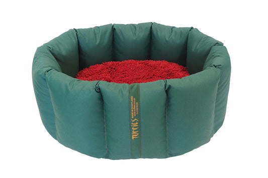 (Full Nest Green with Red Dog Dryer)