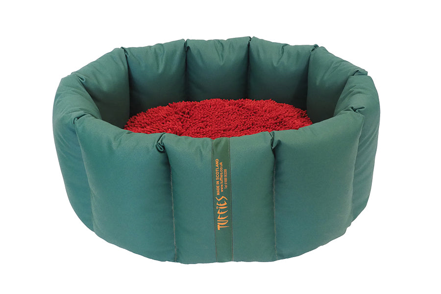 (Full Nest Green with Red Dog Dryer)