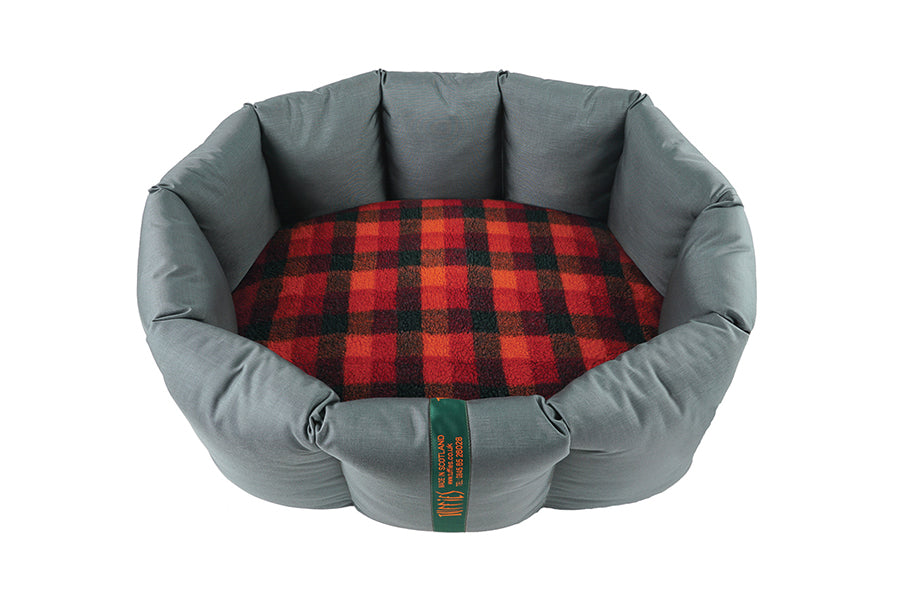 (Full Nest Grey with Autumn check)