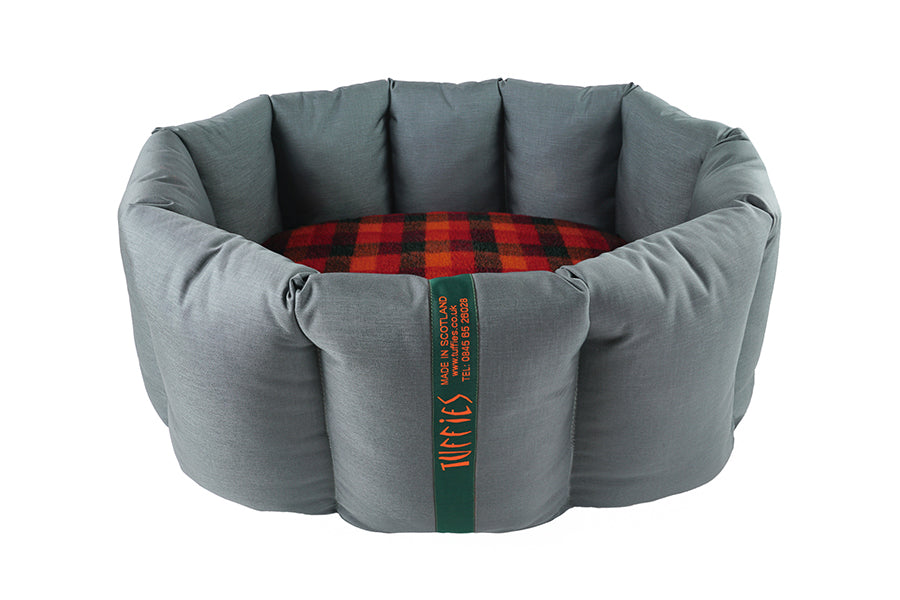 (Full Nest Grey with Autumn Check)