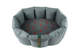(Full Nest Grey with Red Swift)