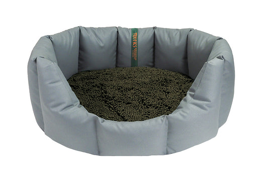 (Easy Access Grey with Brown Dog Dryer)